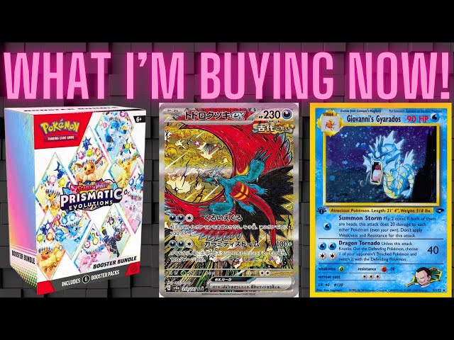 Pokemon Cards I'm Buying Right Now! Investing & Collecting