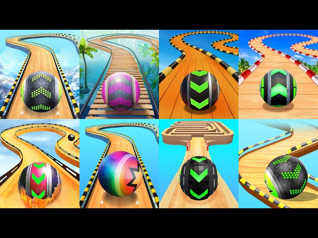 Going Balls, Rollance Adventure Balls, Sky Rolling Ball, Ball Run 2048, Coin Rush speedrun gameplay