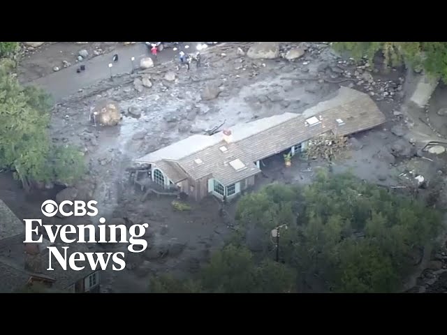 Flash floods threaten mudslides after Los Angeles fires