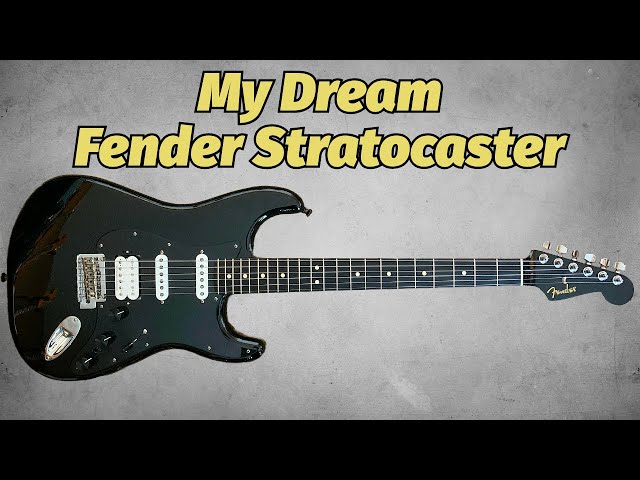 I Got My Dream Guitar! Creating My Ultimate Fender Stratocaster