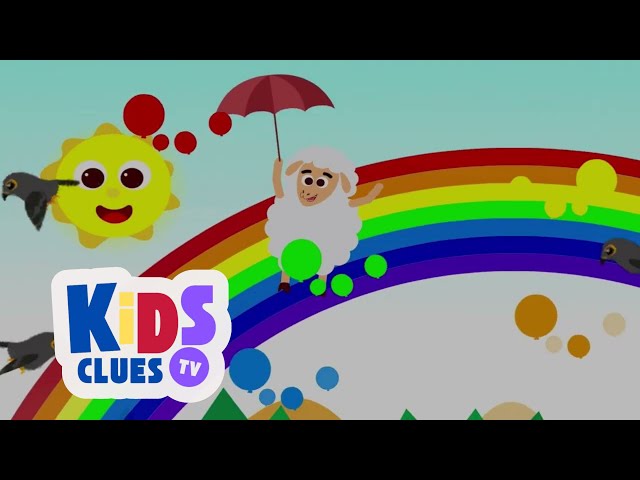 Rainbow Comes to Life Nursery Rhyme || KIDS CLUES TV LEARNING SONG