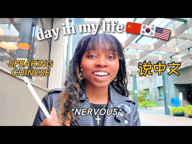 HOW I LEARN 3 LANGUAGES as a COLLEGE STUDENT 🇨🇳🇰🇷🇫🇷 | day in my life PT.1