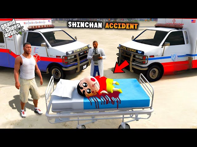 Shinchan Almost Died and Franklin Got His Last Wish In GTA 5 | Paradox FTW