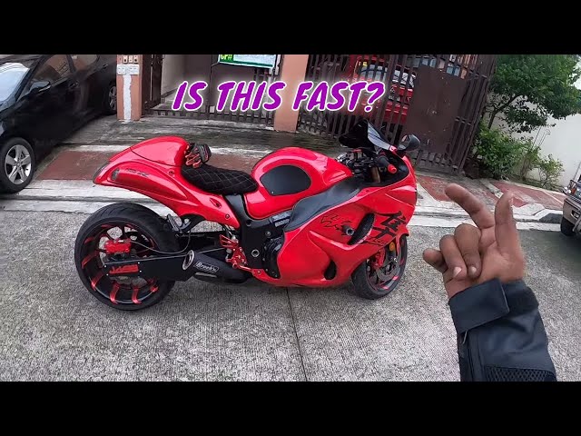 MODIFIED LEGENDARY SUZUKI HAYABUSA TEST REVIEW