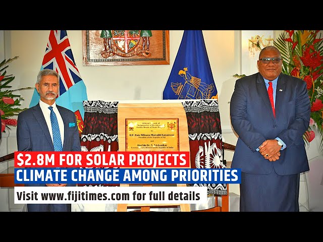 THE FIJI TIMES | $2.8m for solar projects