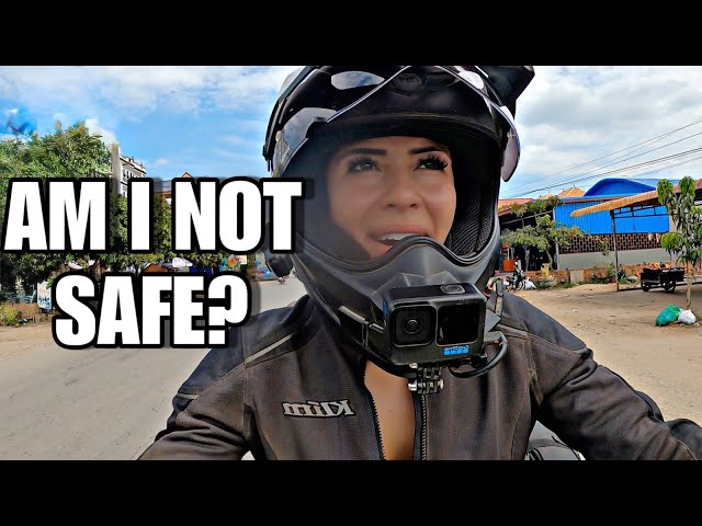 Why CAN’T I travel ALONE on a MOTORCYCLE as WOMAN?- Cambodia