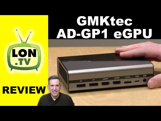 GMKtec AD-GP1 External GPU Review - Thunderbolt and USB 4 compact eGPU