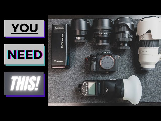 Portrait Photography Gear You Actually NEED!!