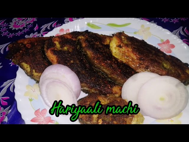 Hariyali Machi |fish fry | |easy fish fry  recipe |fish fry with green masala |