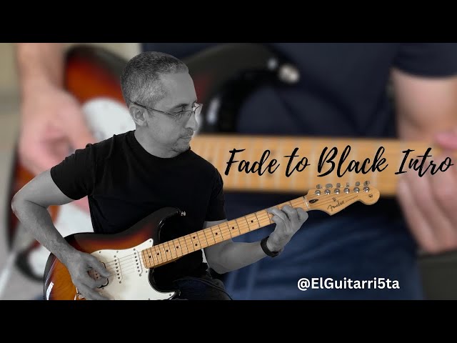 Metallica - Fade to Black Intro Guitar Cover