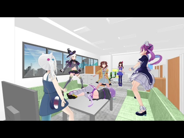 【VR180】Revenge on Hololive's naughty cat (California Gurls)【Hololive MMD 8K】