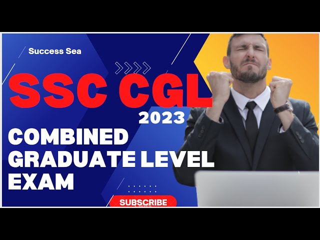 SSC CGL 2023 |Staff Selection Commission #job