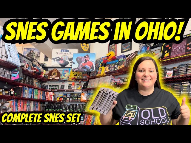 Traveling to OHIO for A Complete Super Nintendo Set! SNES Update!