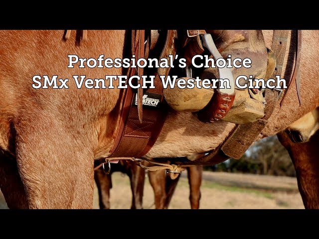 Cinch Up with the SMx VenTECH™ Western Cinch