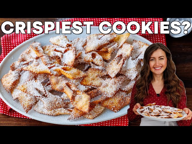 Easy Angel Wing Cookies (Polish Chrusciki)