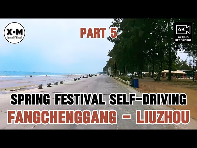 Spring Festival Self-Driving丨Fangchenggang - Liuzhou丨Highway Scenery丨ASMR丨4K Dolby Vision丨Part 5