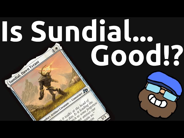 Why is Aetherdrift's Sundial, Dawn Tyrant So Small! #MagicTheGathering