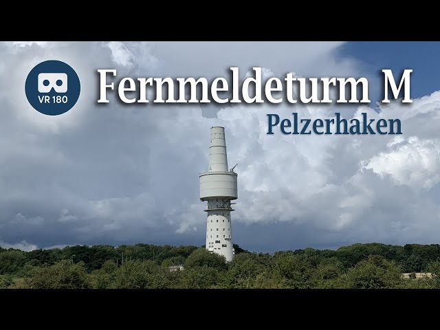 ehemaliger Fernmeldeturm M - Pelzerhaken - Ostsee (3D 180 VR)