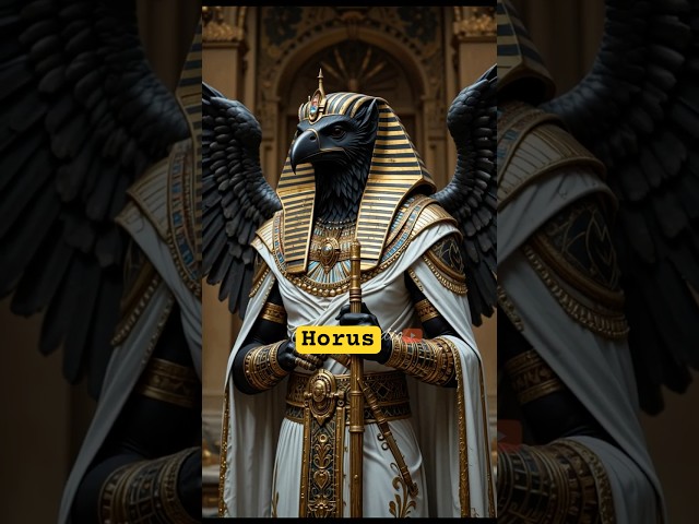 Meet the Powerful Gods of Ancient Egypt! #Arvarstudio #Egypt #Ra #Horus