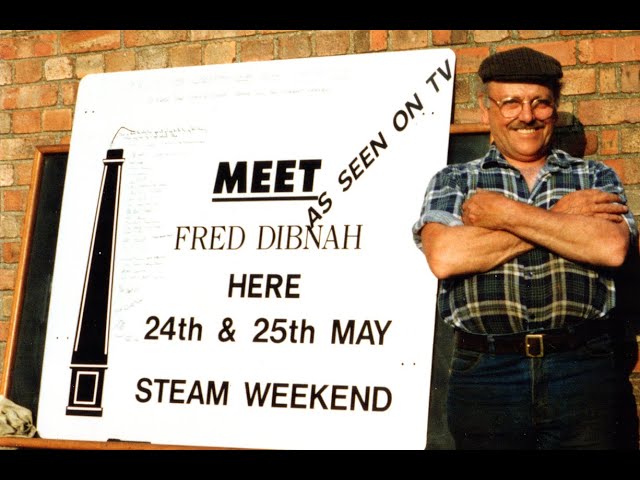 Fred Dibnah repairs Cambridge Museum of Technology chimney in 1992