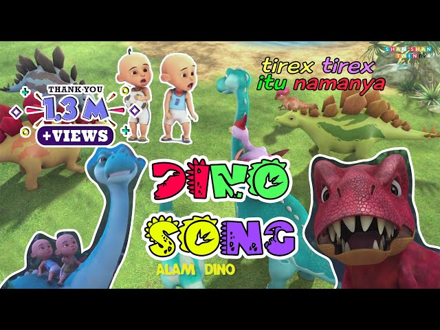 Dino song | UPIN IPIN | T Rex T Rex itu namanya | Badannya besar | MR POPOLO & RANGGA HANOTO