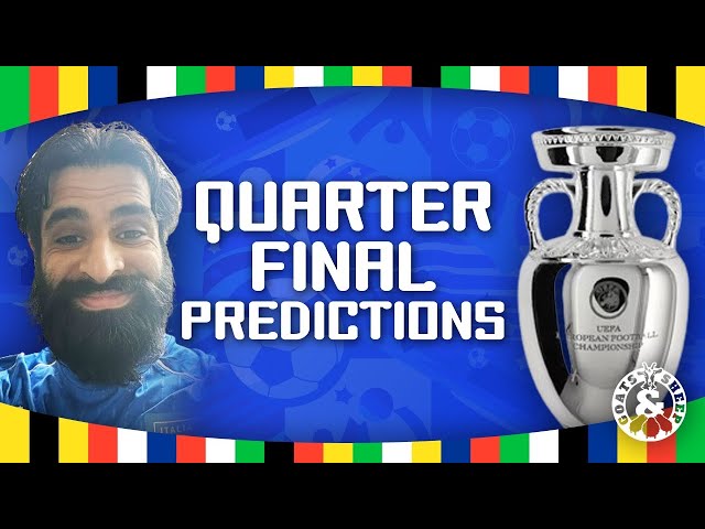 EURO 2024 Quarter Final Predictions‼️