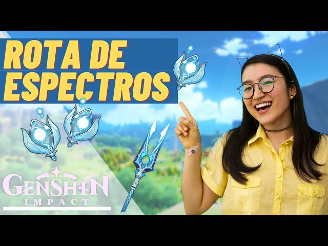 ROTA DE ESPECTROS! Ascenção da Aloy e Lança de Recarga | [Genshin Impact]