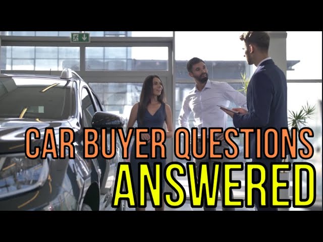 CAR BUYER QUESTIONS -  How to Buy a CAR without getting ripped off - The Homework Guy, Kevin Hunter