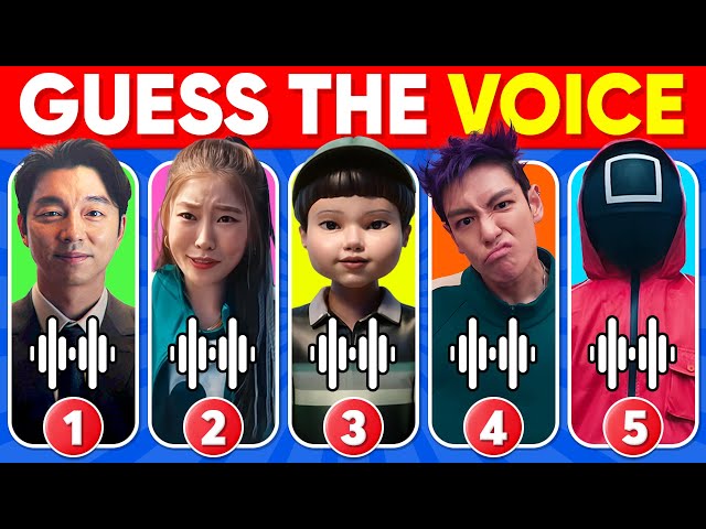 Guess Squid Game 2 Characters by Their Voice & Emoji ~ Squid Game Season 2 Quiz | Thanos, Player 456