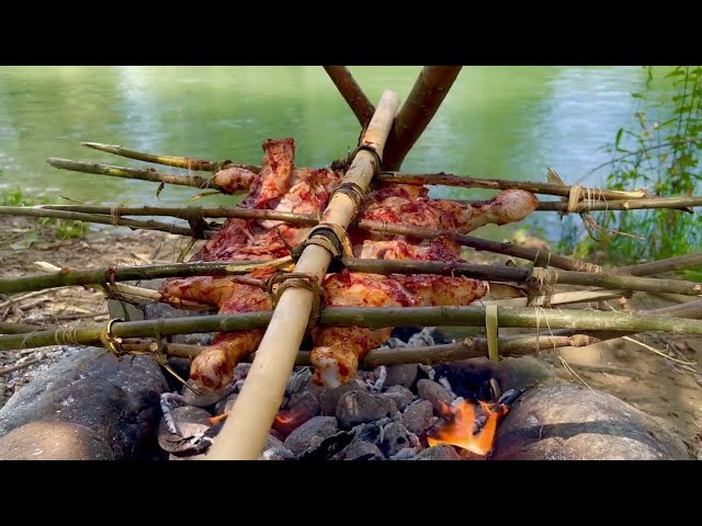 I Cooked Every Meal in the Wild for 7 Days | Outdoor Survival Cooking Challenge