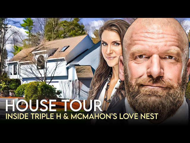 Triple H & Stephanie McMahon | House Tour | $30 Million Connecticut Mansion & More