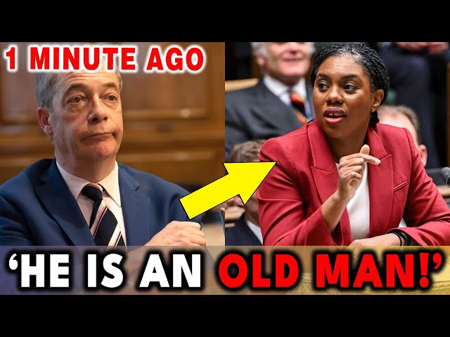 Nigel Farage HUMILIATED by Kemi Badenoch at Rally in Westminster