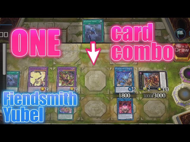 NEW Tier 0: FiendSmith Yubel, ONE Card Combo in YuGiOh Master Duel