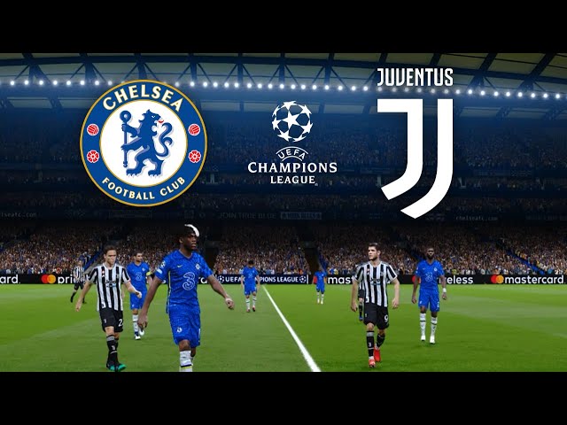 Chelsea vs Juventus - UEFA Champions League | UCL Full Match & Prediction | No Commentary | PES 2021