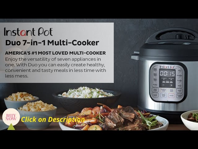 Electric Pressure Cooker Review | Instant Pot Duo 7 in 1