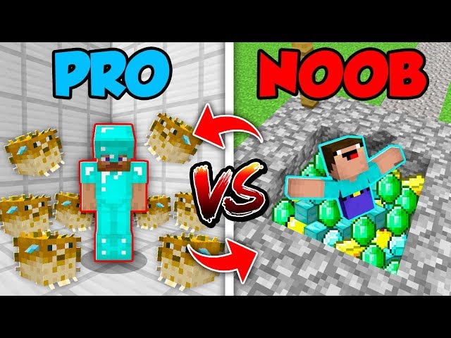 Minecraft NOOB vs. PRO : TRAPS in Minecraft (Compilation)