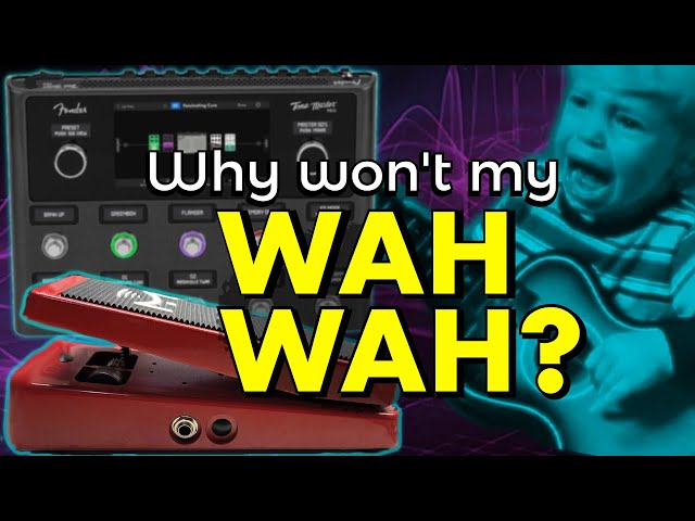 Fender Tone Master Pro - Why Won't The WAH-WAH Pedals WAH-WAH?