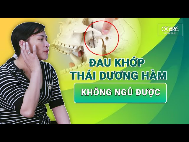 Đau khớp Thái Dương Hàm không ngủ được.