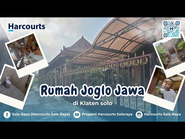 REVIEW JUAL RUMAH Joglo Jawa di Klaten Solo