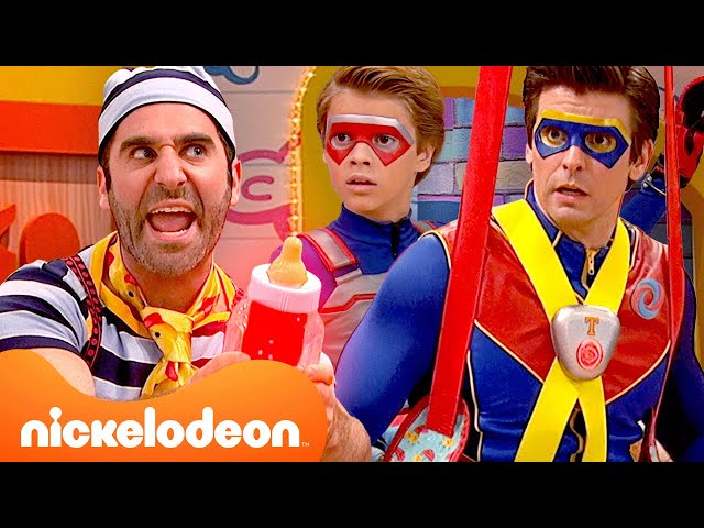 Henry and Captain Man FIGHT The Toddler! 🍼 | Henry Danger | Nickelodeon UK