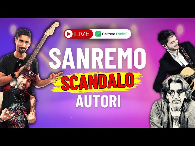 SANREMO: la VERITÀ sullo SCANDALO degli AUTORI delle CANZONI | Spaghetti alla Chitarra 107