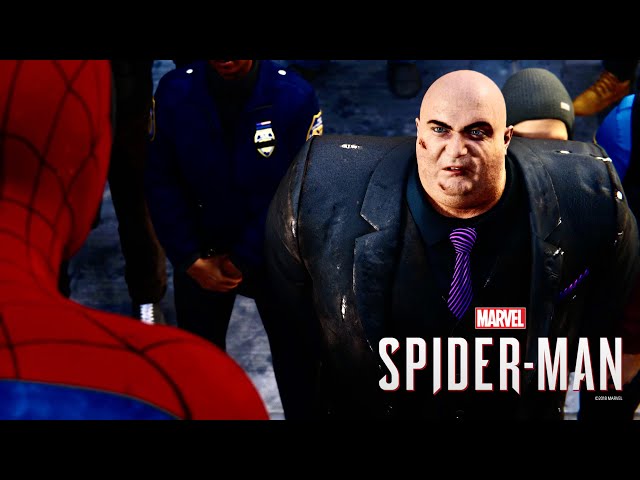 Wilson Fisk gets Arrested. Marvel's Spider-Man