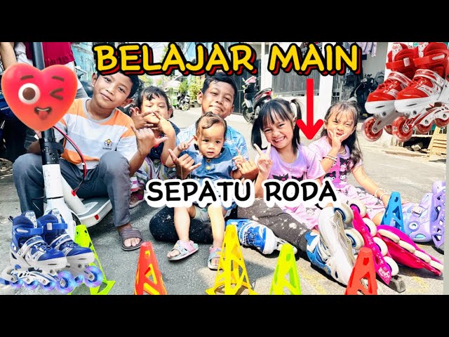 BELAJAR MAIN SEPATU RODA DAN LATO LATO ⁉️