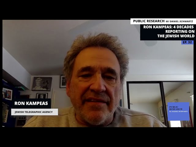 Ron Kampeas: 4 Decades Reporting on the Jewish World - Ep. 32 - Public Research