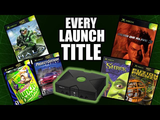 Every Original Xbox Launch Title