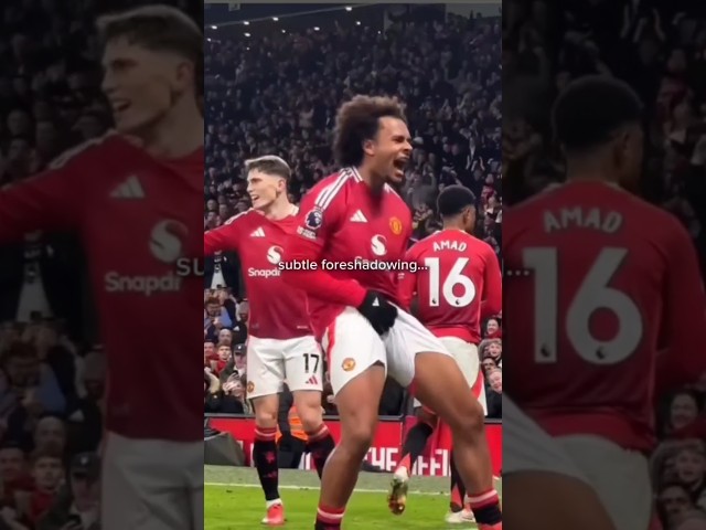 Zirkzee's new celebration 💀😭 #ManchesterUnited #Football #JoshuaZirkzee