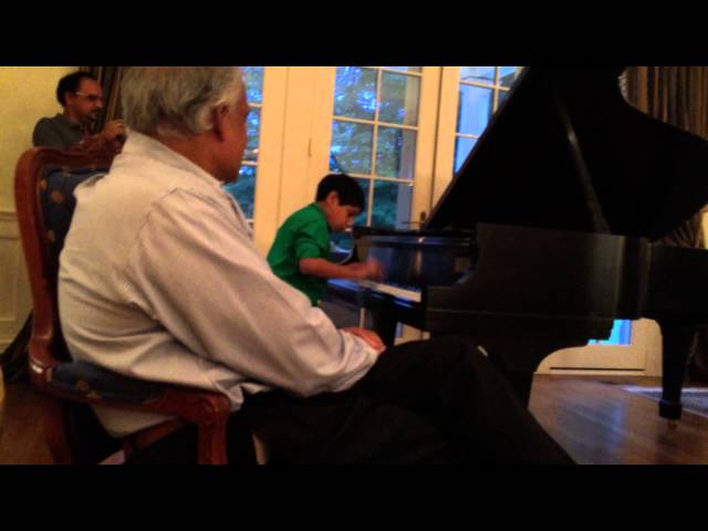 Jacob Samuel, a piano prodigy from India, who has been learning to play for only two years - wow