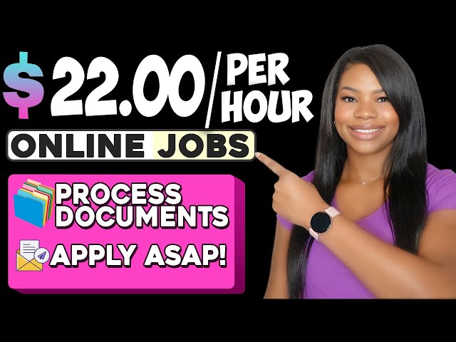 2 Hiring Immediately Work-From-Home Jobs | No Experience | Paying Up to $22/Hour!