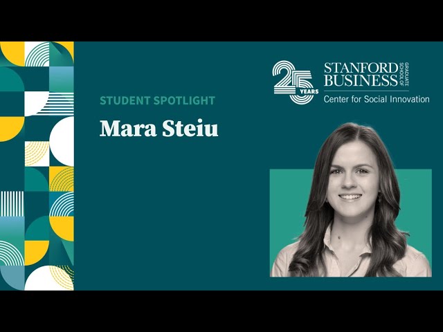 CSI 25th Anniversary Celebration: Mara Steiu