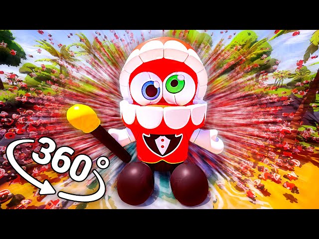 Caine Plush 50,000 TIMES! 360° video | VR / 8K | ( The Amazing Digital Circus Animation )